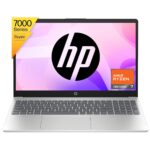 HP Laptop 15-fc0005ne (2023) NEW 7th Gen AMD Ryzen 7 8-Cores w/ Backlit Keyboard , IPS FHD Display & Windows 11 - Silver